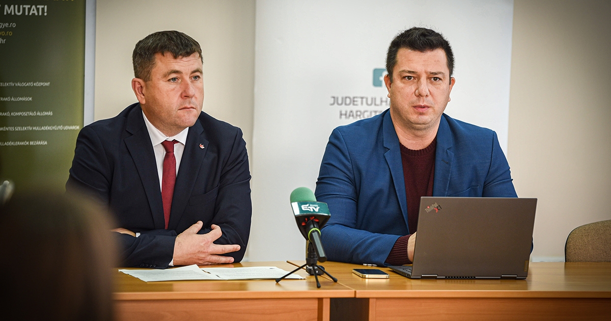 Annyit fizetsz, amennyit eldobsz – ez Hargita megye integrált hulladékgazdálkodási rendszerének alapelve